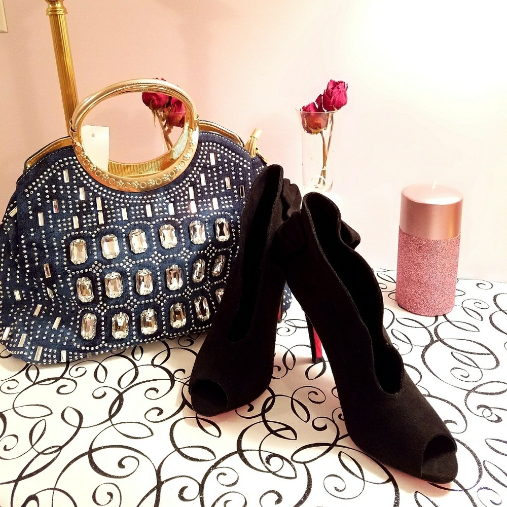 💞 New Denim handbag💞 - Picture 2 of 3