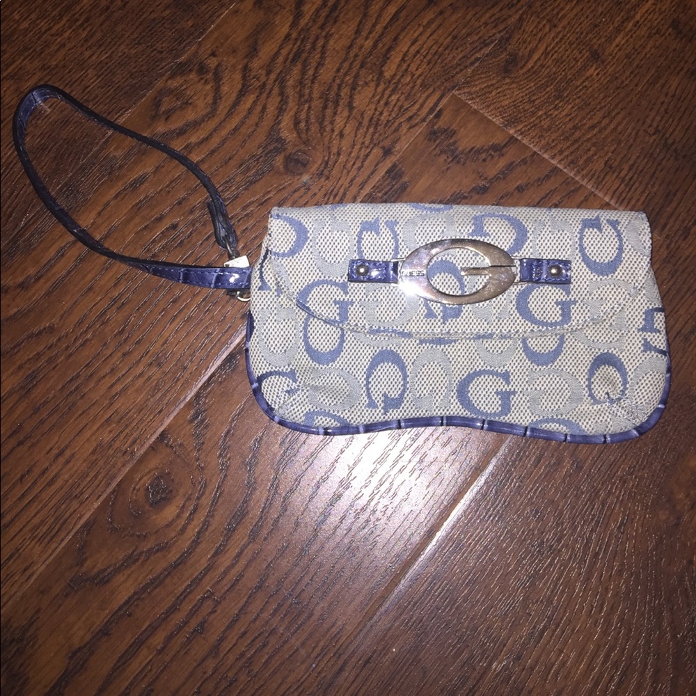 Blue Wristlet