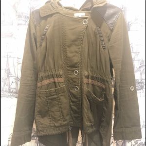 Green utility jacket from Nordstrom