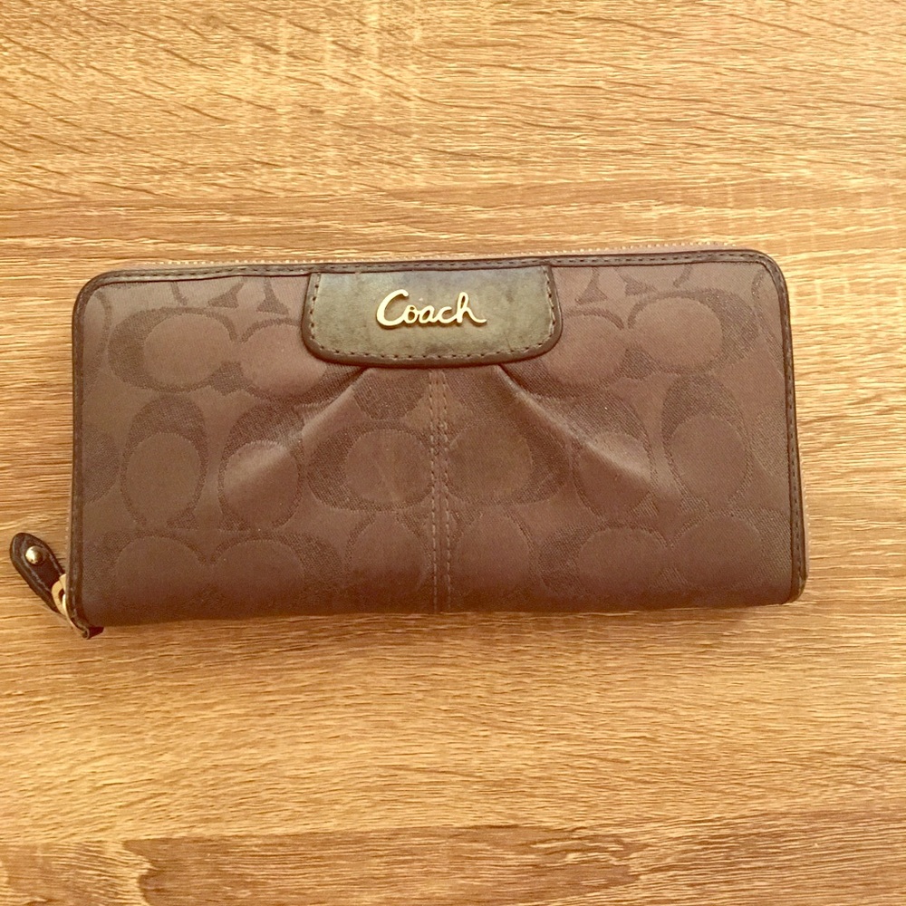 Real Coach Accordion Wallet!
