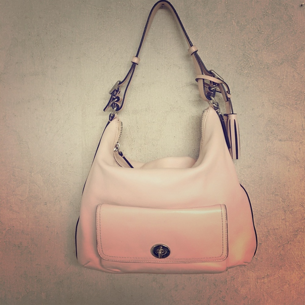 Coach genuine leather handbag