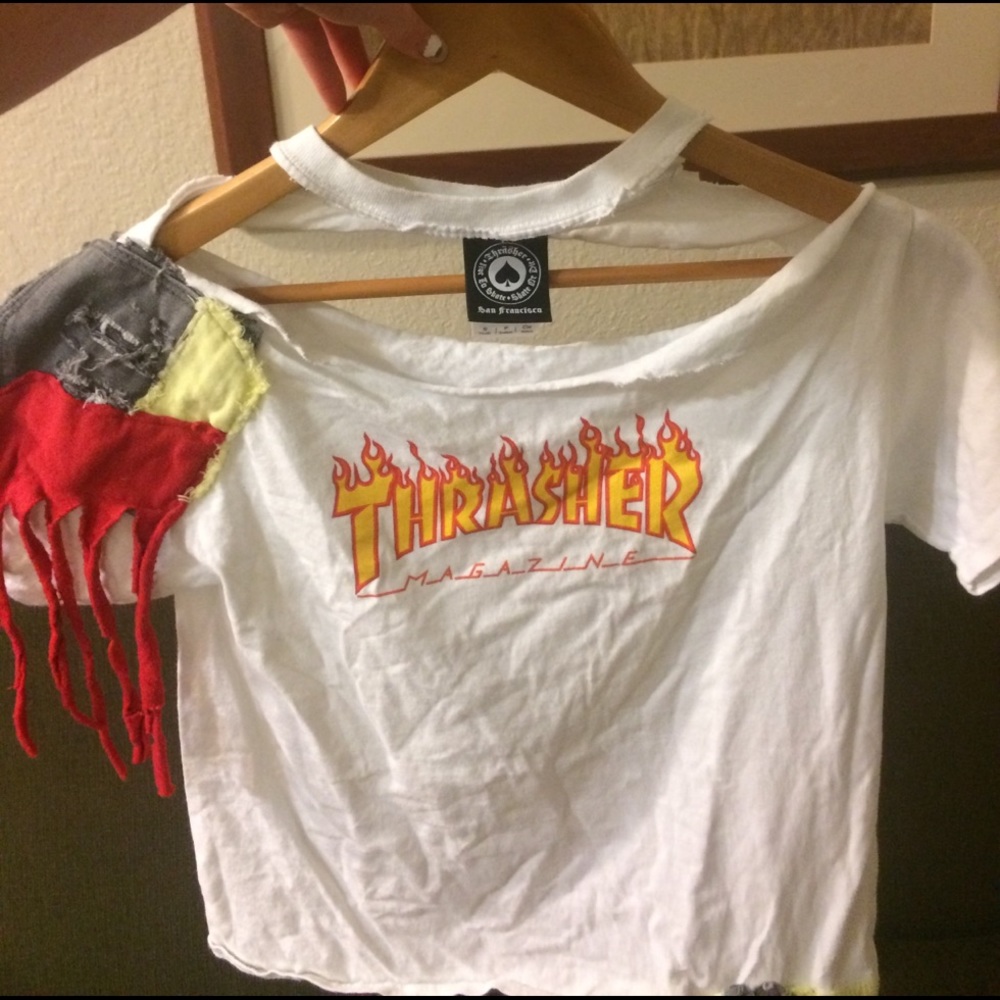 Thrasher tee shirt
