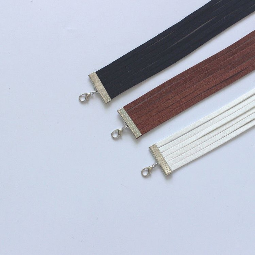 Faux Suede Layered Choker - Picture 5 of 8