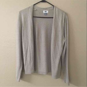 Old Navy Taupe Cardigan