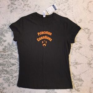 Black & orange Princeton Canadians shirt