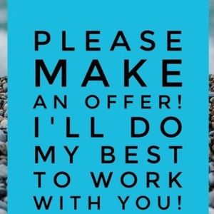 Make an offer ! 🤗