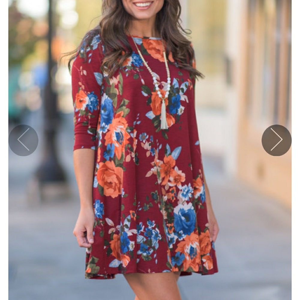 Fall Forward Dress - Picture 3 of 4