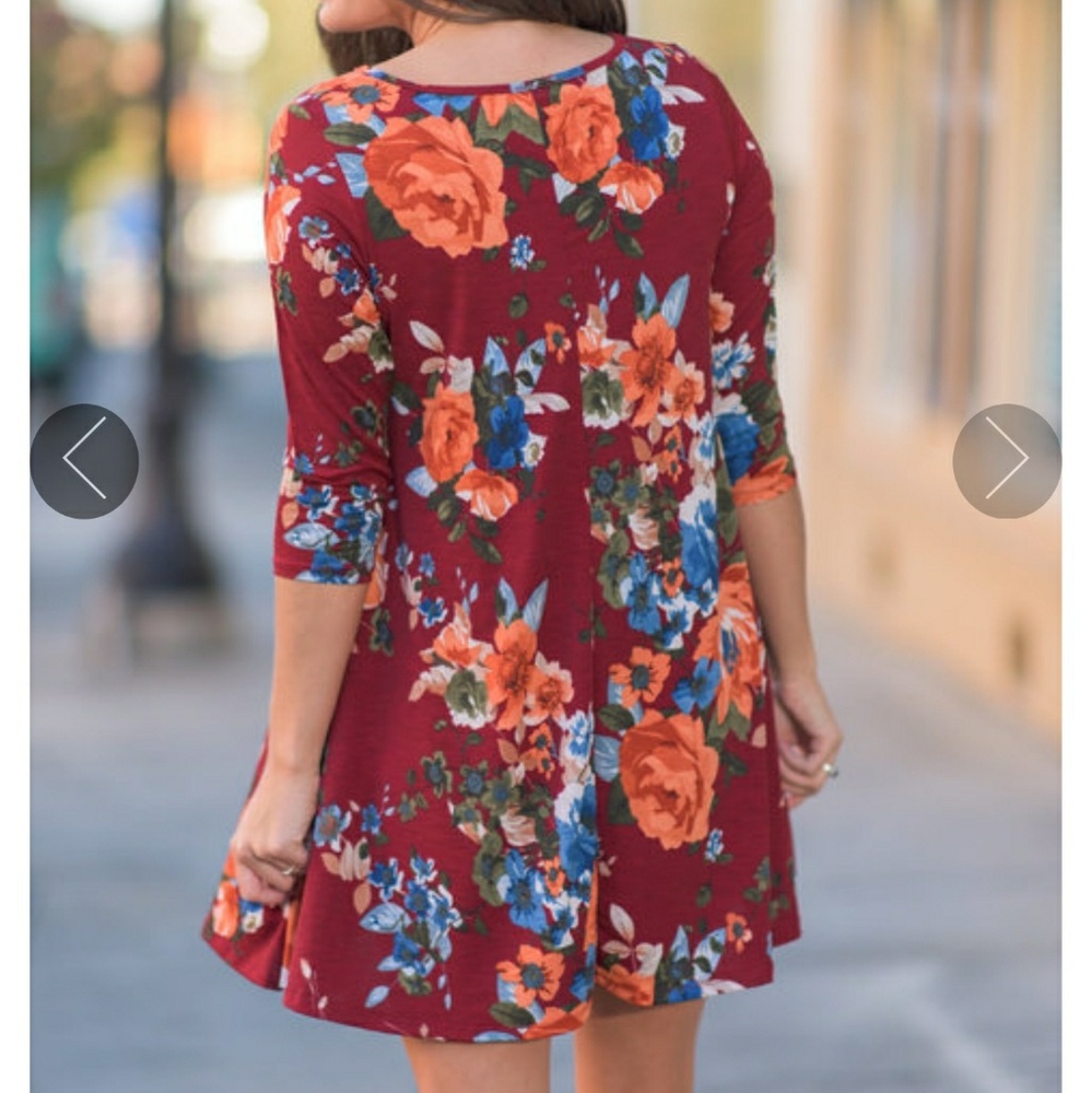 Fall Forward Dress - Picture 4 of 4