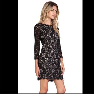 DVF Colleen Lace Dress Size 4