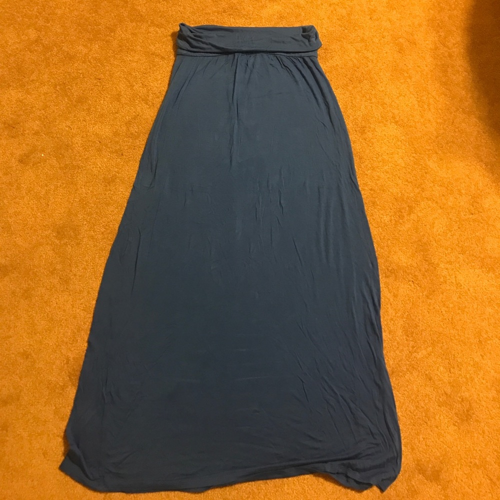 Awesome maxi skirt - royal blue