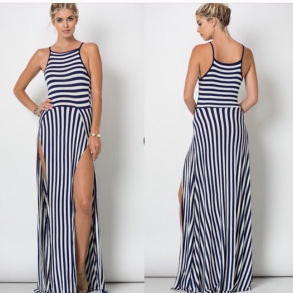 Hi Slit Maxi Dress