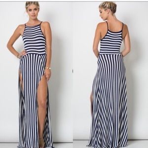 Hi Slit Maxi Dress