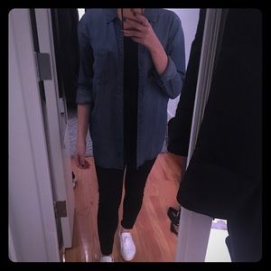 Rails Denim Long Sleeve Button Down