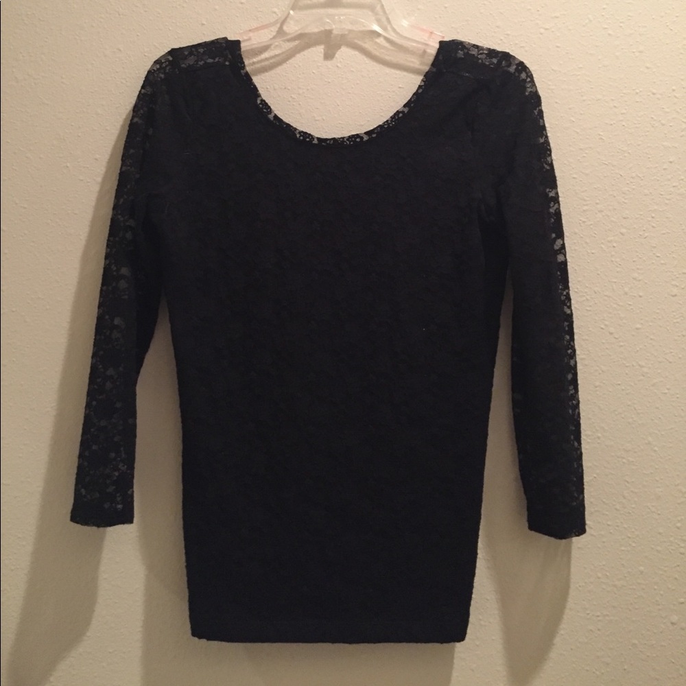 Long Sleeve Lacey Top