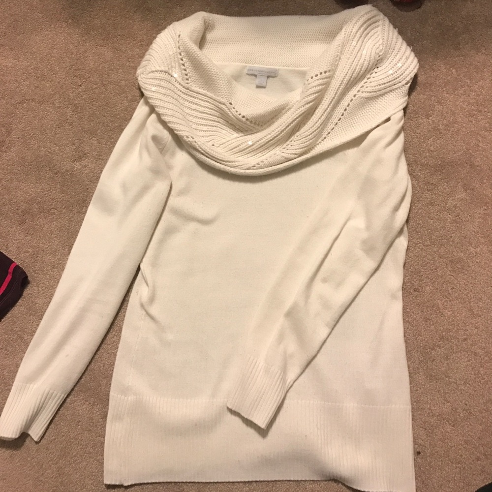 Cream sweater