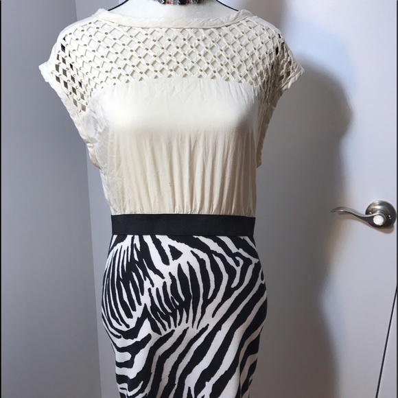 Free People Zebra Caged Studded Dress - Picture 2 of 8