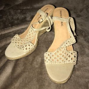 Tan Wedges
