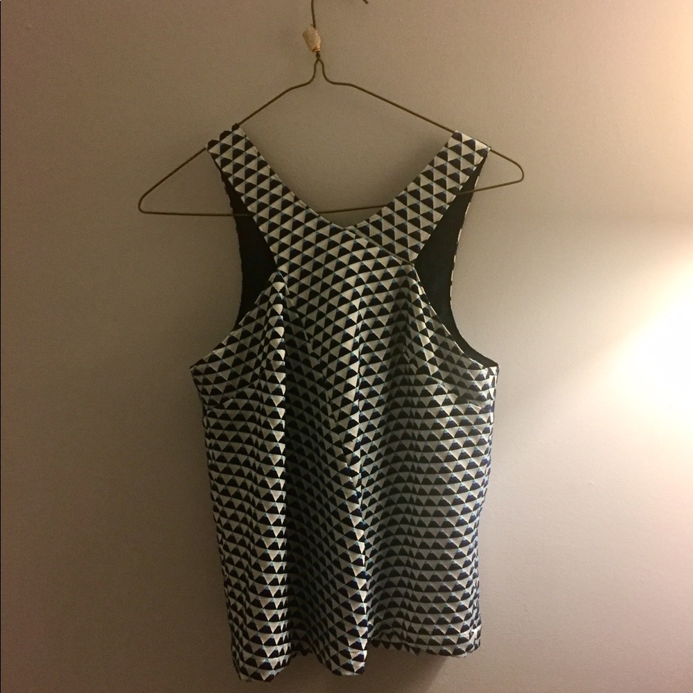 Anthropologie Geometric Tank