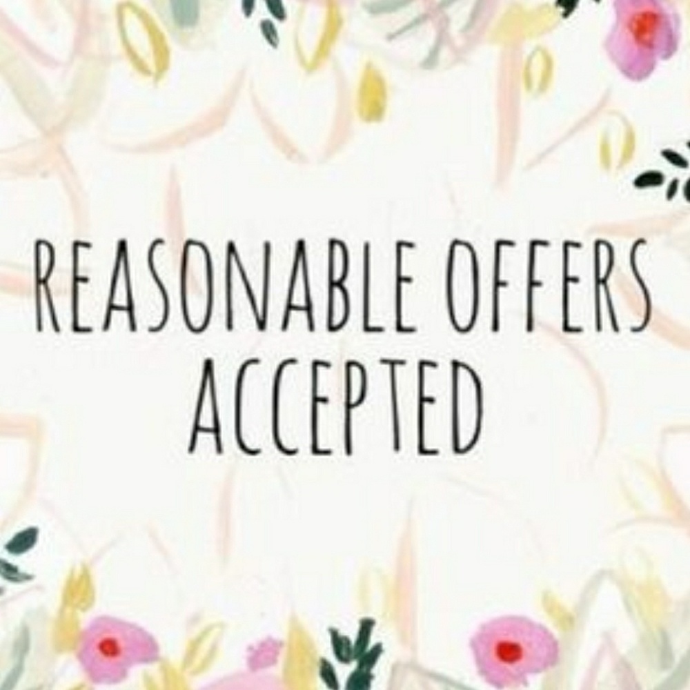 Feel free to make me a reasonable offer!  ?