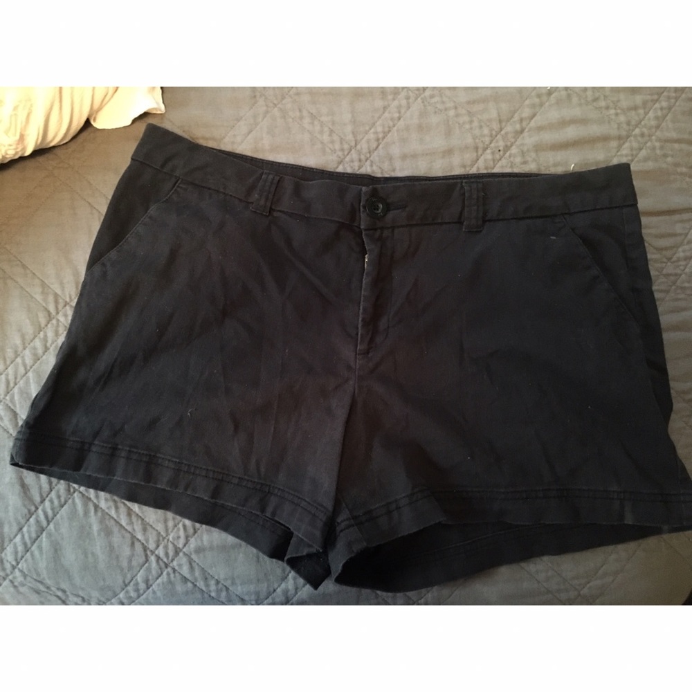 Black shorts