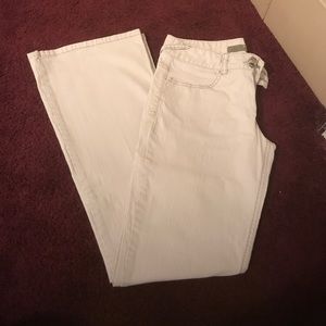 Miss khaki flare pants