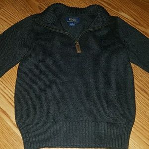 Polo by Ralph Lauren dark grey sweater size 5