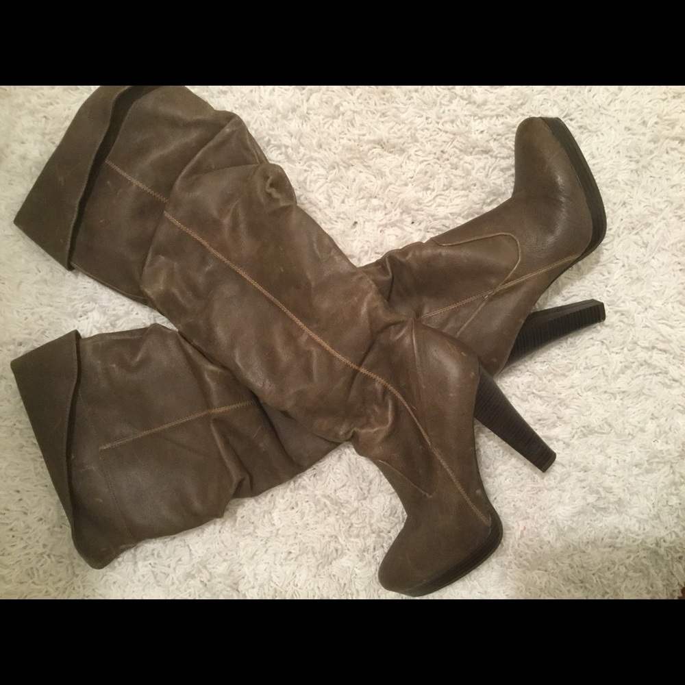 Jessica Simpson over the knee Slouch Boots