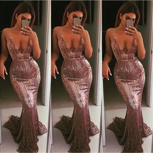 Abyss by Abby Rose sequin dress.