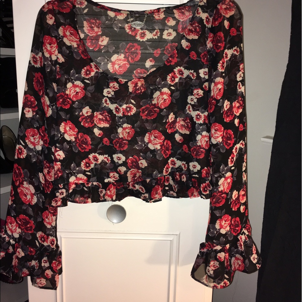 Floral Crop Top