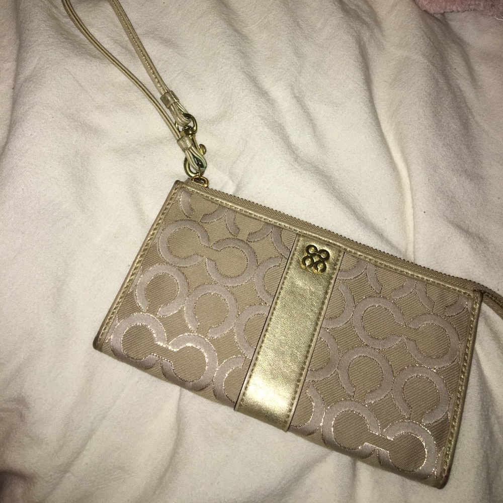 Coach wristlet