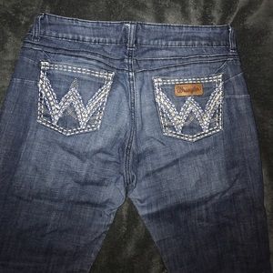 Wrangler boot cut booty up jeans