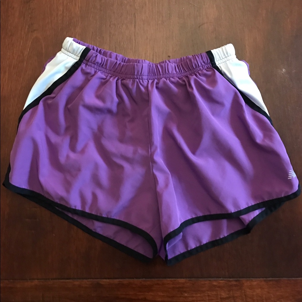 New Balance cute purple running shorts Sz Med