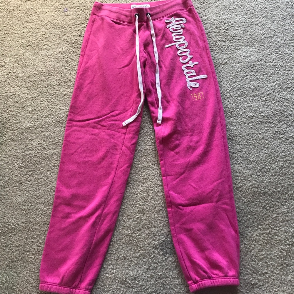 Pink Aeropostale Sweatpants