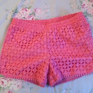 A pink pair of shorts from Lily for Target