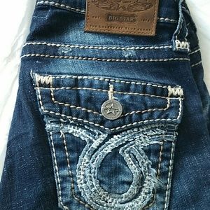 Big Star Vintage sz 24 R Sweet flare jeans