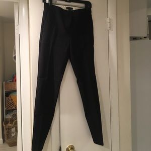 J. Crew Black Stretchy Dress Pants