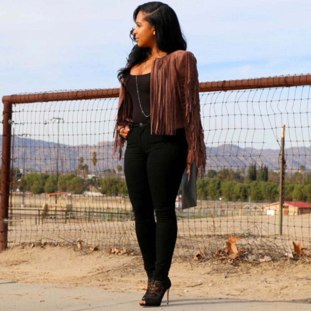 BCBGMAXAZRIA  Brown Farrell Jacket