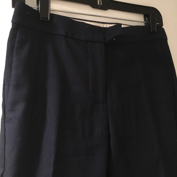 J. Crew Navy Stretch Dress Pants - Picture 2 of 3