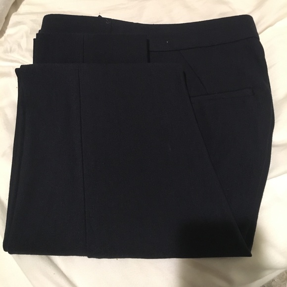J. Crew Navy Stretch Dress Pants - Picture 3 of 3