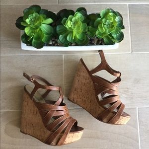 Baker wedge heels