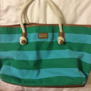 Tommy Hilfiger Striped Beach Tote