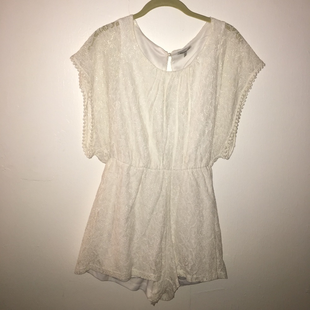 White romper