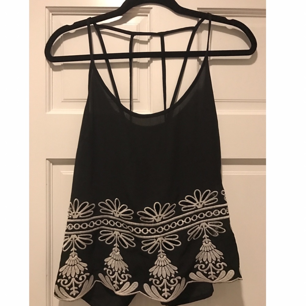 Black Agaci Tank Top