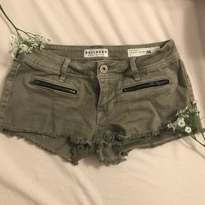 PacSun Army Green Shorts