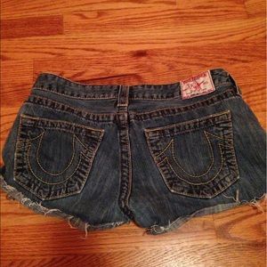 True religion jean shorts