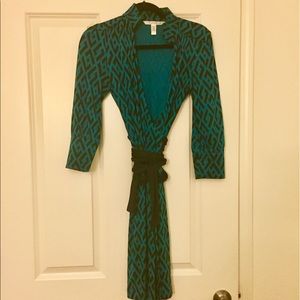 DVF wrap dress