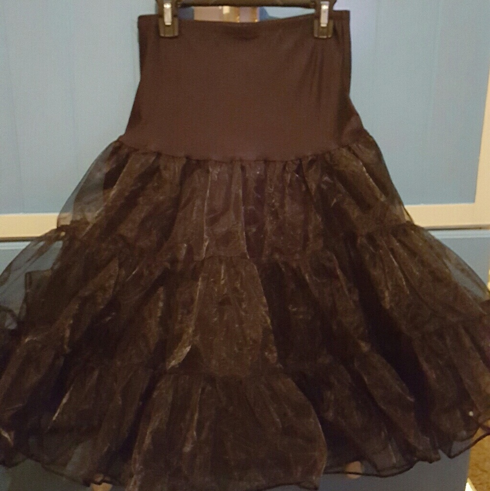 Black full Petti coat