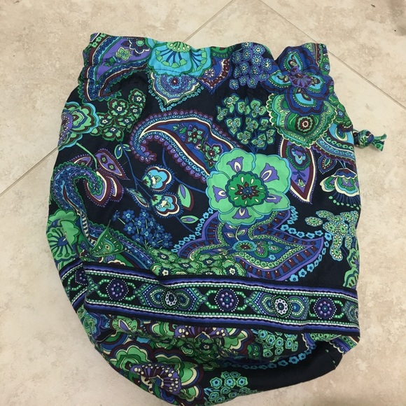 vera bradley cinch sack