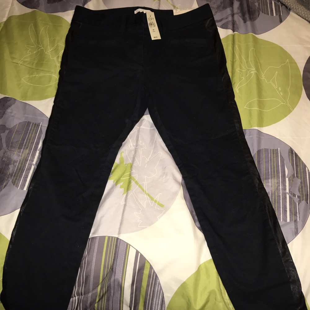 Authentic Brand NewAnn Taylor Loft Black Trousers