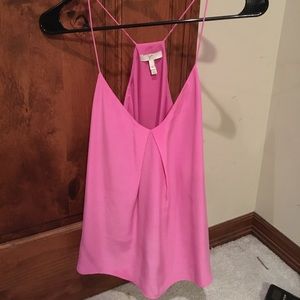 Fuchsia v-neck spaghetti strap top